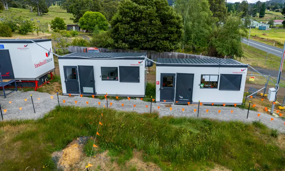 Tasbuilt hire fentonbury project site full setup 5