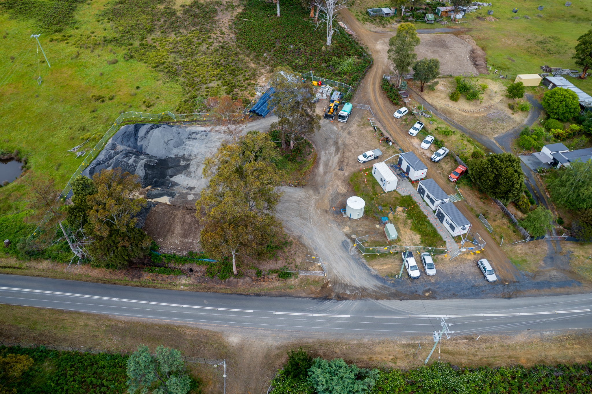 Tasbuilt hire fentonbury project site full setup 6