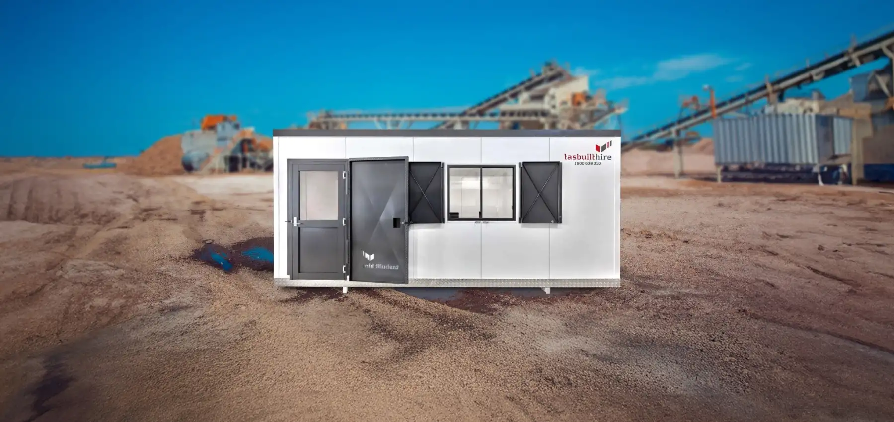 Tasbuilt hire site offices hero