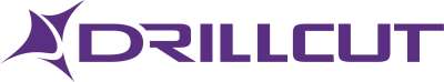 Drillcut logo Purple