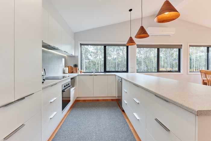 Country Style kitchen in modular home