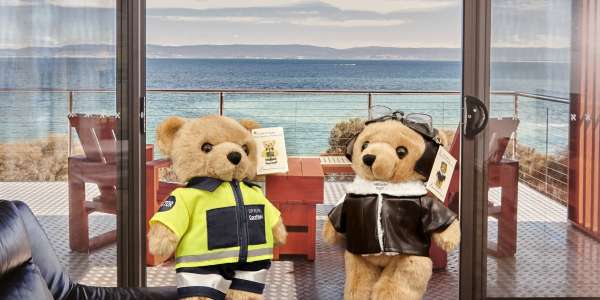 Tasbuilt welcomes Doctor Bear Ruth and Pilot Bear Henry to the team!