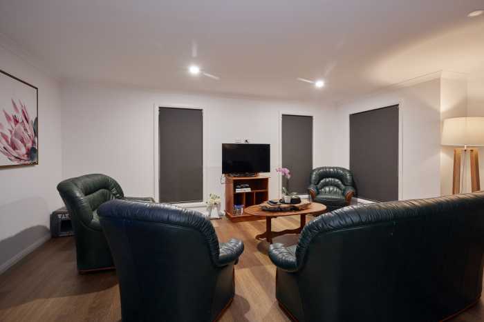 Formal loungeroom in new tasbuilt home