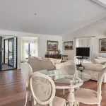 Dining Area on timber florboards