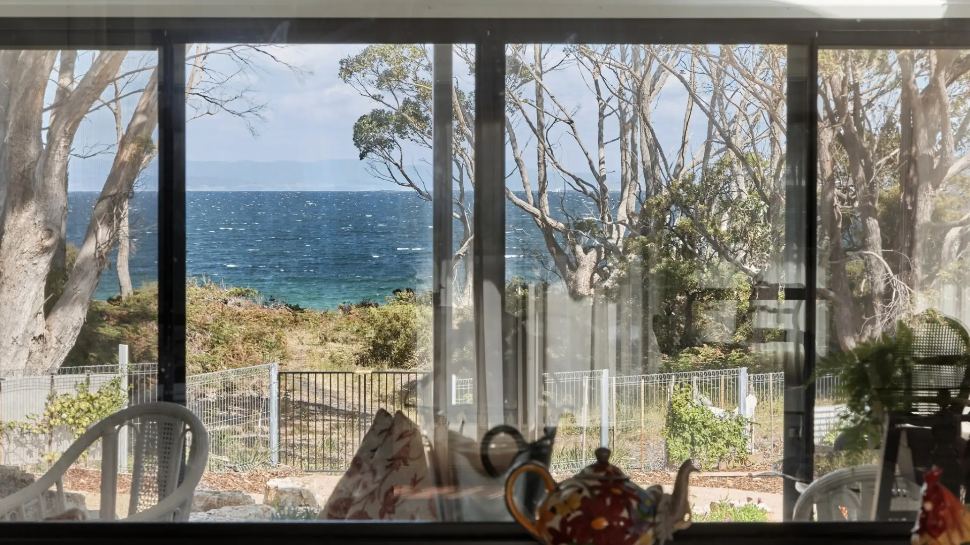 Beachside views from Kitchen