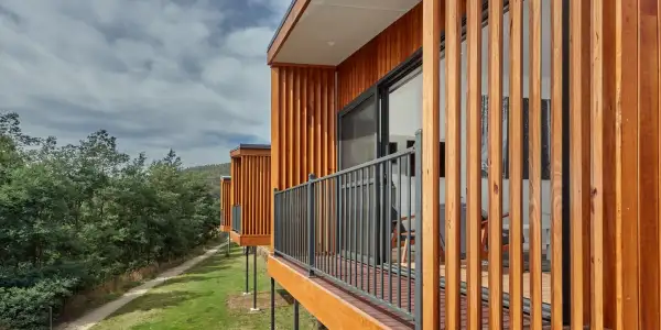 Product feature – vertical timber cladding