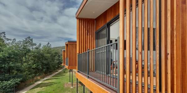 Product feature – vertical timber cladding
