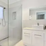 Vanity with granite top