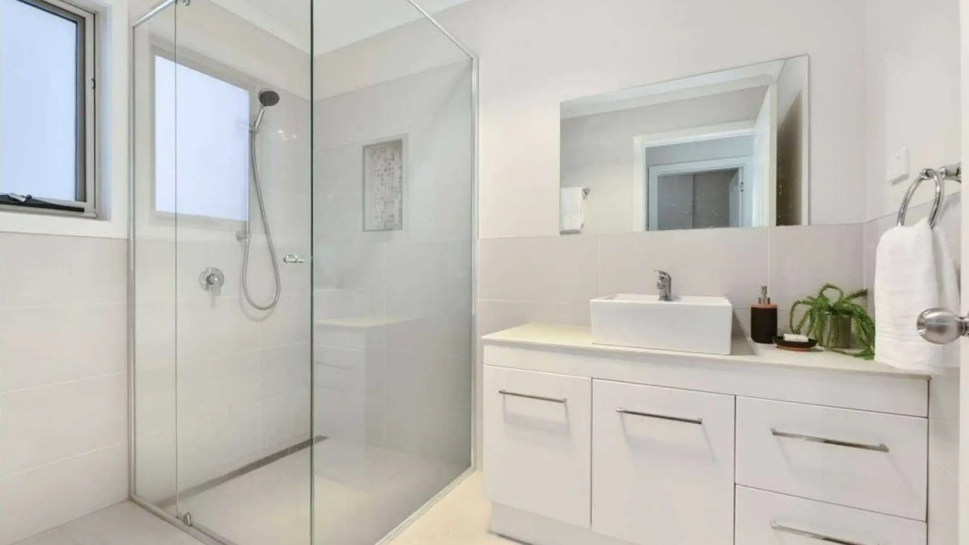 Vanity with granite top