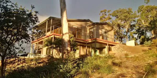 Final touches on Blackmans Bay Home