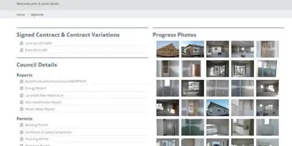 MyHome Online Tracker