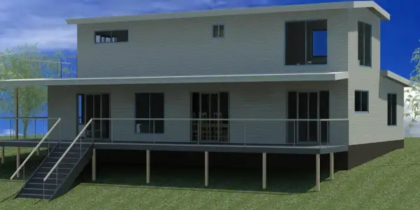 New double storey custom designed home...