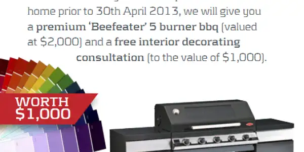 FREE BBQ offer ends soon.  Act now to secure this great promotion