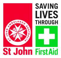 St John First Aid combined Logo Square cmyk hi res